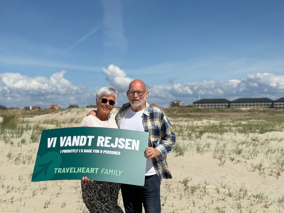 Mere end 100.000 deltog i konkurrencen om en ferie i privatfly for 8 personer – Vinderen troede, det var løgn